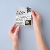 ホワイトノートPC、ライターブックの署名広告機能 チラシ (手)