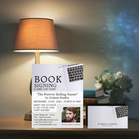 ホワイトノートPC、ライターブックの署名広告機能 チラシ