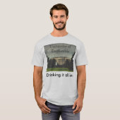 ホワイトハウスからのスクワリン Tシャツ (正面フル)