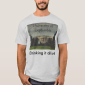 ホワイトハウスからのスクワリン Tシャツ (正面)