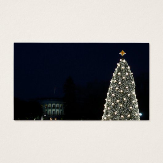 ホワイトハウスとナショナルツリークリスマスホリデイDC (裏面)