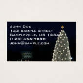 ホワイトハウスとナショナルツリークリスマスホリデイDC (正面)