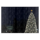 ホワイトハウスとナショナルツリークリスマスホリデイDC カッティングボード (正面)