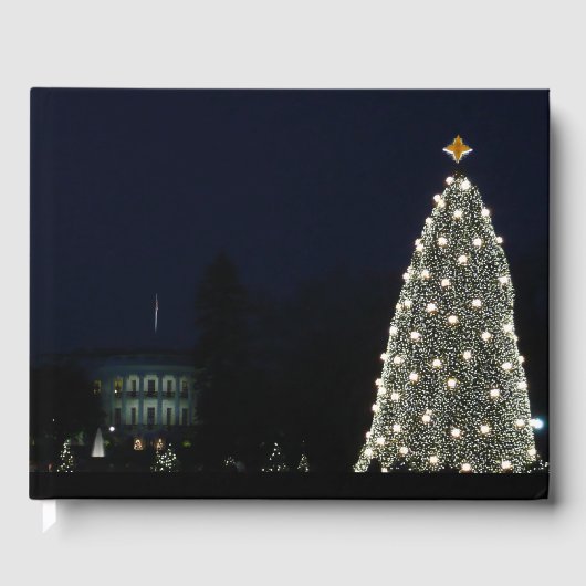 ホワイトハウスとナショナルツリークリスマスホリデイDC ゲストブック (正面)