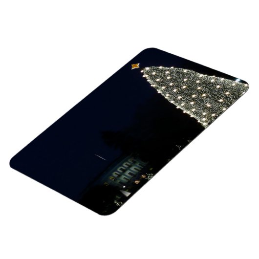 ホワイトハウスとナショナルツリークリスマスホリデイDC マグネット (左側)