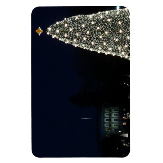 ホワイトハウスとナショナルツリークリスマスホリデイDC マグネット (縦)