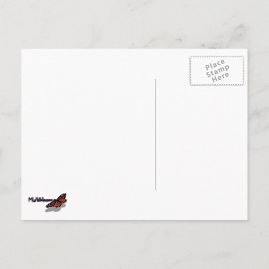 ホワイトハウスとナショナルツリー日付を保存 案内ポストカード (裏面)