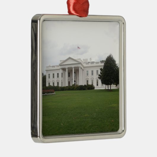 ホワイトハウスのクリスマスのオーナメント メタルオーナメント (右)