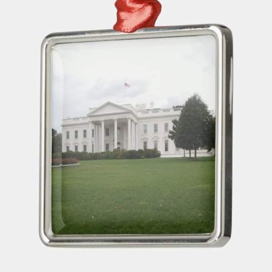 ホワイトハウスのクリスマスのオーナメント メタルオーナメント (左)