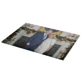 ホワイトハウスのクリスマス　ジョー・バイデン大統領　写真 カッティングボード (角)