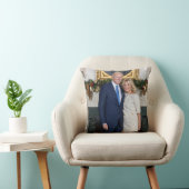 ホワイトハウスのクリスマス ジョー・バイデン大統領 写真 クッション (椅子)