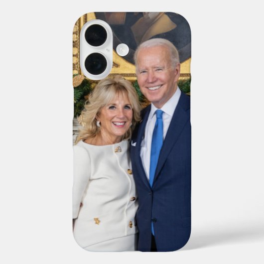 ホワイトハウスのクリスマス　ジョー・バイデン大統領　写真 Case-Mate iPhoneケース (裏面)