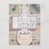 ホワイトハウスのワシントンDC大統領案 ポストカード (正面)