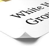 ホワイトハウスの地上図の平面図 ポスター (角)