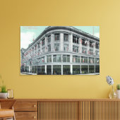 ホワイトハウスの外観 キャンバスプリント (インサイチュ (リビング))