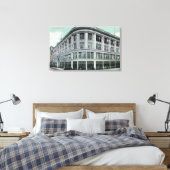 ホワイトハウスの外観 キャンバスプリント (インサイチュ (寝室))