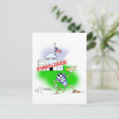 ホワイトハウスの差し押さえ ポストカード (スタンド正面)