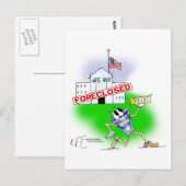 ホワイトハウスの差し押さえ ポストカード (正面/裏面)