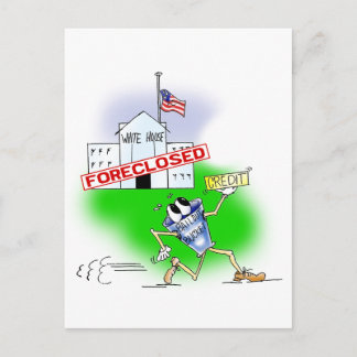 ホワイトハウスの差し押さえ ポストカード