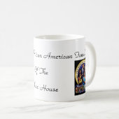 ホワイトハウスの最初アフリカ系アメリカ人の系列 コーヒーマグカップ (正面右)