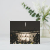 ホワイトハウスはクリスマスを祝います シーズンポストカード (スタンド正面)