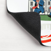 ホワイトハウスをパンツのように気に入ってる。たくさんあるけど マウスパッド (コーナー)