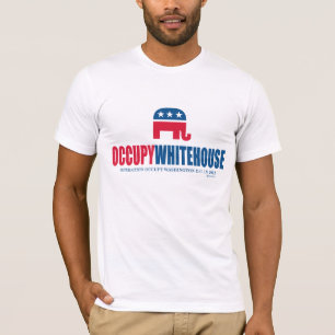 ホワイトハウスを占拠 Tシャツ