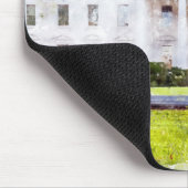 ホワイトハウスインワシントンDCウォーターカラー マウスパッド (コーナー)