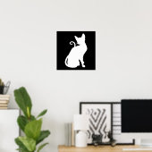ホワイトハウスキャット ポスター (ホームオフィス)