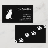 ホワイトハウスキャット 名刺 (正面/裏面)