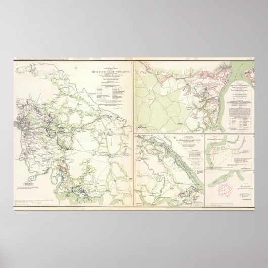 ホワイトハウスハリソンの着陸 ポスター (正面)