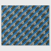 ホワイトハウスワシントンDC ラッピングペーパー (フラット)