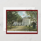 ホワイトハウスワシントンDC 1906ヴィンテージ ポストカード (正面/裏面)