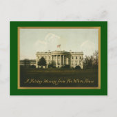 ホワイトハウスヴィンテージクリスマスポストカード シーズンポストカード (正面)