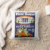 ホワイトハウス厳選された野菜 クッション (ブランケット)