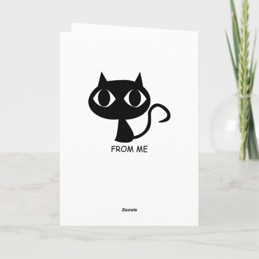 ホワイトハウス報道官のおもしろい誕生日 カード (裏面)