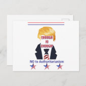 ホワイトハウス宛の切り札はがき ポストカード (正面/裏面)