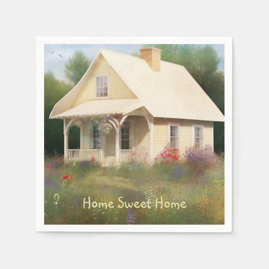 ホワイトハウス引っ越し祝いパーティー スタンダードカクテルナプキン (正面)