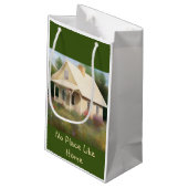 ホワイトハウス引っ越し祝いパーティー スモールペーパーバッグ (裏面アングル)