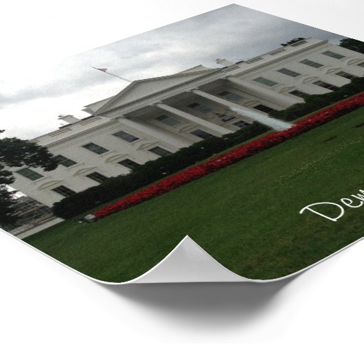 ホワイトハウス民主主義 ポスター (角)