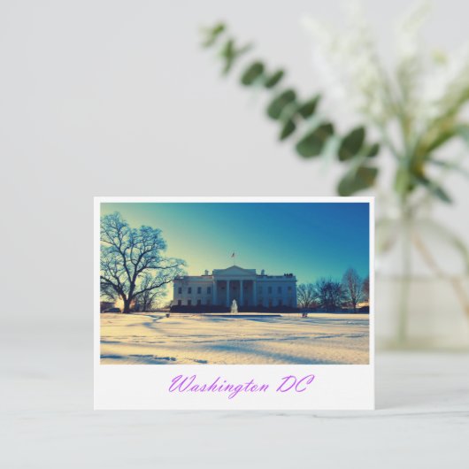 ホワイトハウス用はがき ポストカード (スタンド正面)
