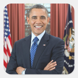 ホワイトハウス肖像画 オバマ バラク アメリカ合衆国大統領 スクエアシール