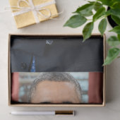 ホワイトハウス肖像画　オバマ　バラク　アメリカ合衆国大統領 薄葉紙 (ギフト)