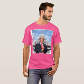 ホワイトハウス2の前にドナルド・トランプ Tシャツ (正面フル)