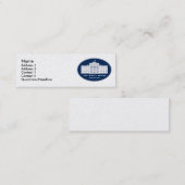 ホワイトハウス スキニー名刺 (正面/裏面)