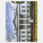 ホワイトハウス フリースブランケット (正面)