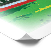 ホワイトハウス – ワシントンDCデジタル絵画ズ ポスター (角)