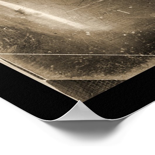 ホワイトハウスDCダゲレオタイプ1846 ポスター (角)