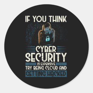 ホワイトハッカーとサイバーWのためのサイバーセキュリティ専門家 ラウンドシール