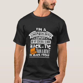 ホワイトハットハッカーとCybのためのサイバーセキュリティ専門家 Tシャツ